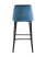 Стул барный Диего велюр пыльно-синий (Стул барный Диего синий)