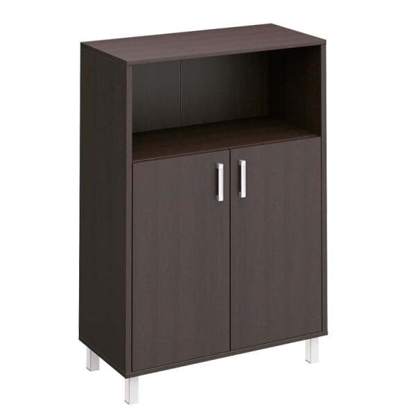 Шкаф для документов двери ДСП без замка +ниша Борн B 420-821 900x450x1310 (Венге)