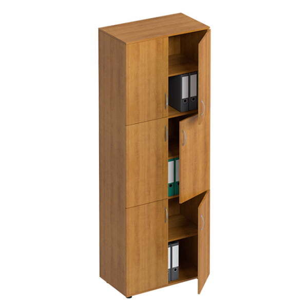 Шкаф для документов 6- дверный Формула ФР 377 800x450x2190 (Вяз светлый)