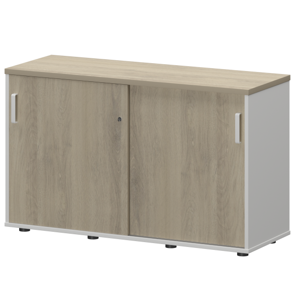 Тумба-купе Смарт СМТ-12К Тип2 1236x444x750 (Белый/Кронберг)