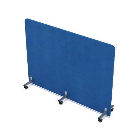 Акустическая мобильная перегородка SOFTOffice 011.МП.1612 1600x377x1200 (Indigo)
