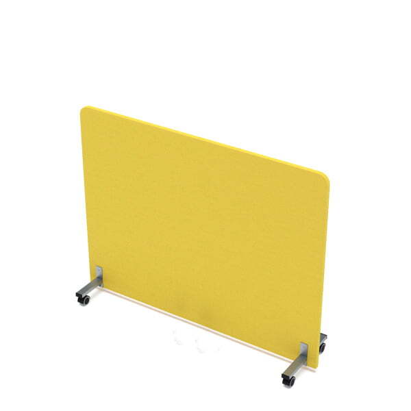 Акустическая мобильная перегородка SOFTOffice 011.МП.1411 1400x377x1100 (Lemon)