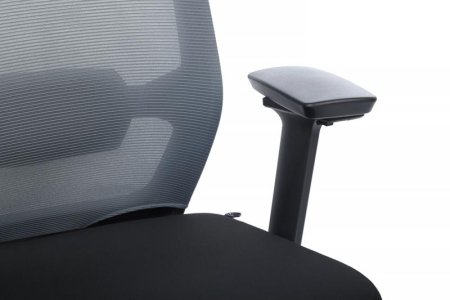 Кресло Fix RCH 851E-3D-M3 Серый/Черный (Серый/Черный)