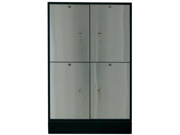 Блок депозитных ячеек VALBERG DB-4S (Серый/Графит)