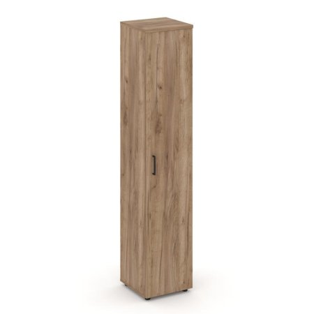 Шкаф высокий узкий универсальный SN.STU.E-108 (400х400х1982) (Дуб Табак)