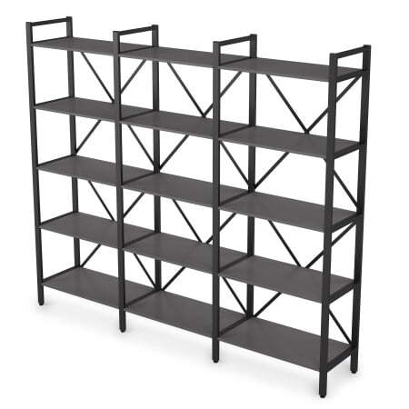 10СТ.001 Стеллаж тройной (2320x400x2000) (Graphit matt)