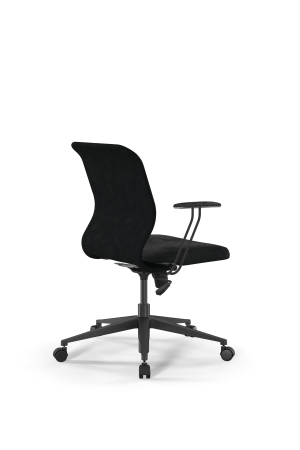 Кресло для руководителя Метта Sit 8 Mr4-4T - Vivaldi /Uh00/Wh12/T4mV-b(M09.B11.G19.W02) (Черный)