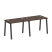 Рабочая станция на 2 рабочих места на А-образном м/к Metal System Style БА.СМ-2.1 2000x720x750 (Дуб наварра/Серый металл)