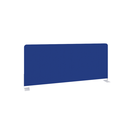 Экран тканевый боковой L900мм Б.ТЭКР-90 900x22x390 (Синий/Белый металл)