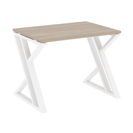 Стол рабочий VR.L-SRZ-1.7 980x720x750 (Дуб Аттик/Белый металл)