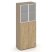 Шкаф высокий широкий ES.ST-1.7R (800х420х1977) (Латте/Капучино/Сатин матовый)