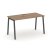 Стол письменный SN-4A.SP-012 (1180х700х750) (Тиквуд Светлый/Металл Антрацит)