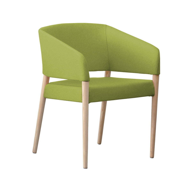 NUVOLA Кресло для посетителей (Зеленый)