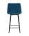 Стул полубарный Джанго велюр синий высота сиденья 60 см (Стул полубарный Джанго синий)
