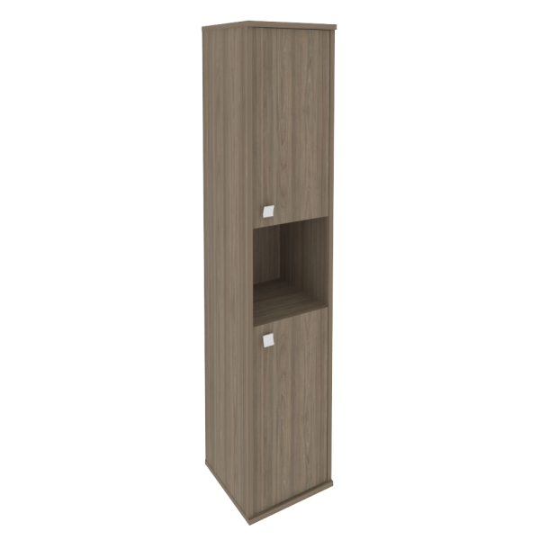 Шкаф высокий узкий, правый Style Л.СУ-1.5Пр 412x410x1980 (Вяз Благородный)