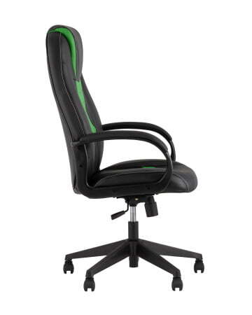 Кресло игровое TopChairs ST-CYBER 8 черный/салатовый (Геймерское кресло ST-CYBER 8 салатовый)
