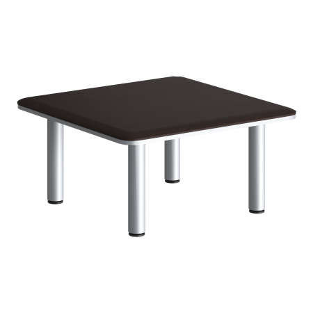 Стол журнальный Dioni DCT 808M.1 800x800x400 (Венге Магия)