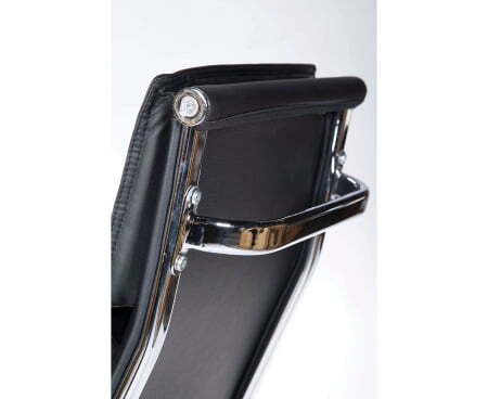 Харман / (black) хром / черная экокожа (Черный)