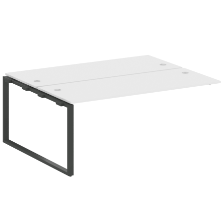 Проходной наборный элемент рабочей станции Metal System Style БО.ПРС-СП-2.5 1800x1475x750 (Белый/Антрацит металл)