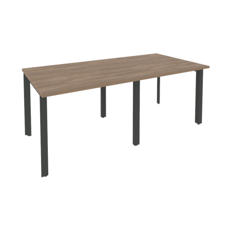 Стол переговорный Onix O.MP-PRG-2.1 1960x980x750 (Дуб Аризона/Черный металл)