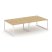 Рабочая станция 2-х сторонняя SN-5O.DRS-031 (1960х1232х750) (Тиквуд Светлый/Металл Антрацит)