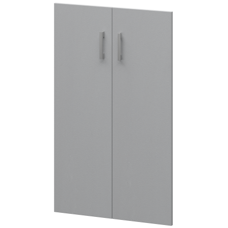 Двери для широких стеллажей Арго А-604.Ф 710x18x1150 (Серый)