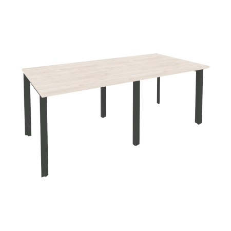 Стол переговорный Onix O.MP-PRG-2.1 1960x980x750 (Денвер Светлый/Черный металл)