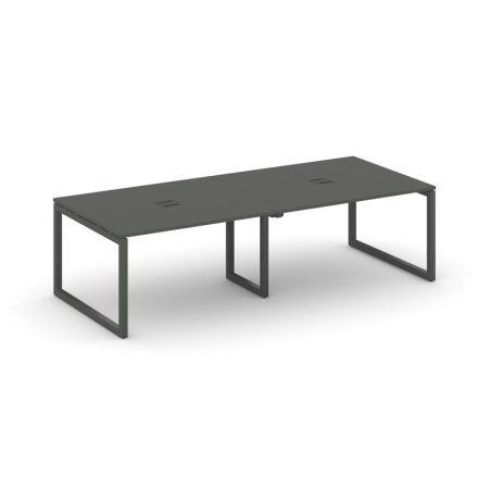 Стол переговорный SN-5O.SPRG-044 (3160х1180х750) (Антрацит/Металл Антрацит)