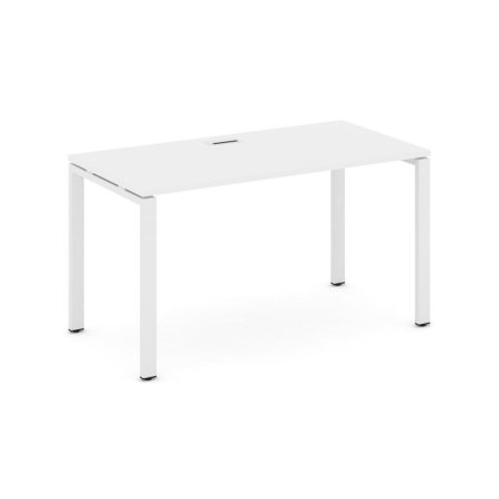 Стол письменный SN-6P.SP-012 (1180х700х750) (Белый/Металл Белый)