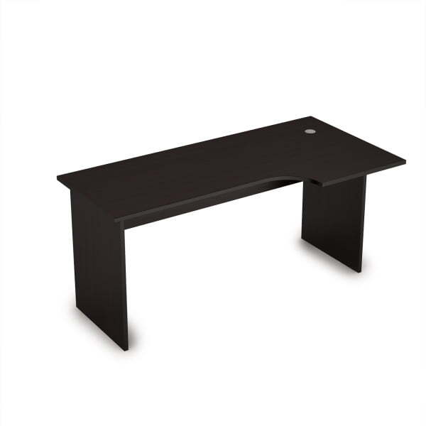 2С.046 Стол криволинейн.прав. 1600x800x750 (Венге)