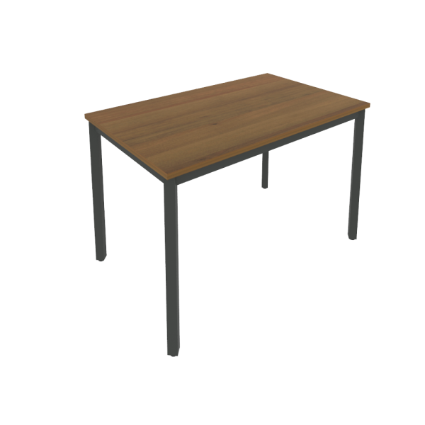 Стол письменный на металлокаркасе Slim С.СП-4 1180x720x750 (Орех/Антрацит металл)