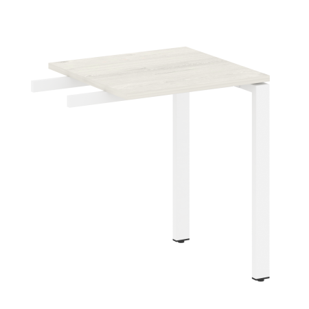 Приставной элемент Metal System Style БП.ПР-1 600x600x750 (Дуб Наварра/Белый металл)