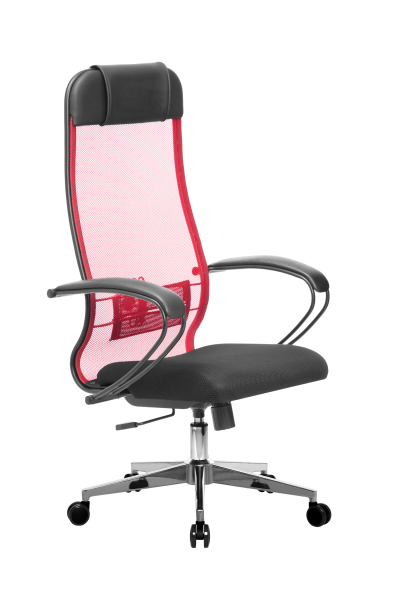 Кресло для руководителя Метта МЕТТА-11(MPRU)/подл.130/осн.004 (Красный)