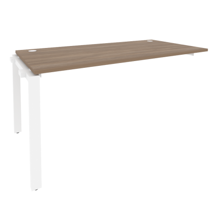 Наборный элемент рабочей станции на П-образном м/к Onix O.MP-1.NRS-4.8 1580x800x750 (Дуб Аризона/Белый Металл)