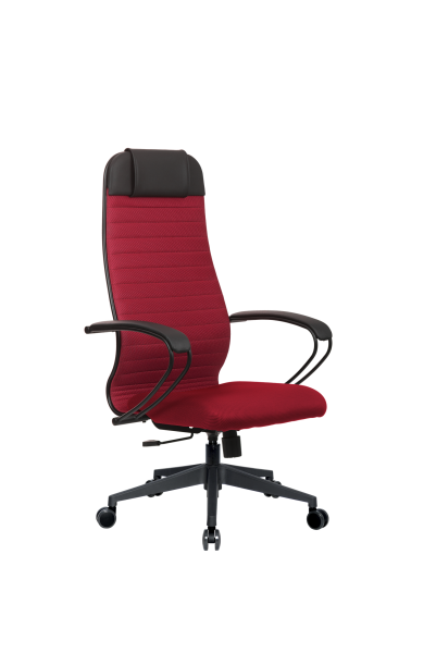 Кресло для руководителя Метта МЕТТА-21(MPRU)/подл.130/осн.002 (Красный)