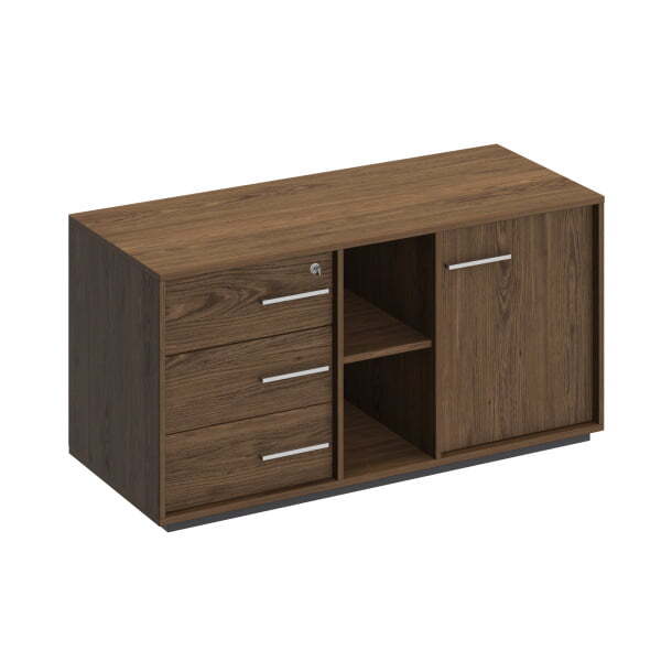 Тумба для оргтехники Velar ВЛ 262 ДТ 1210x500x610 (Дуб табачный)