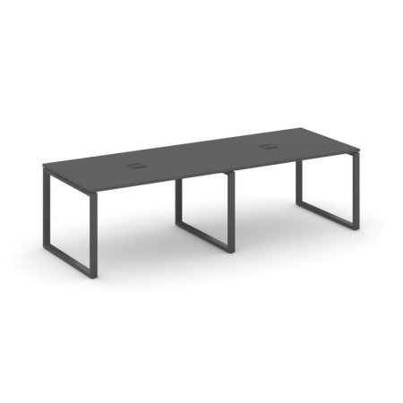 Стол переговорный SN-6O.SPRG-014 (3160х980х750) (Антрацит/Металл Антрацит)