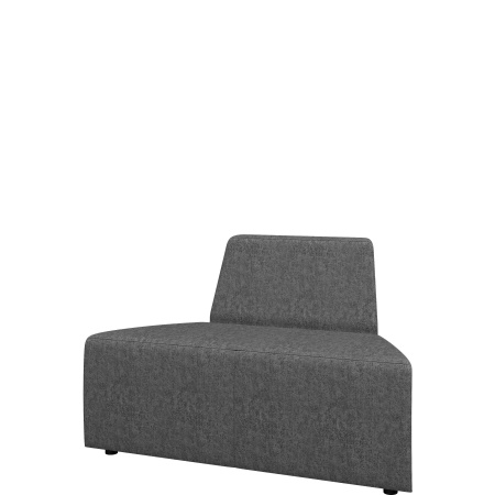 Диван Оригами. Модуль 1-местный внешний. (Модуль 1-местный внешний velvet_lux_17)