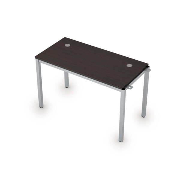 6МБН.168 Линейные бенч-системы, начальный модуль (1200x600x750) (Венге/Алюминий матовый)