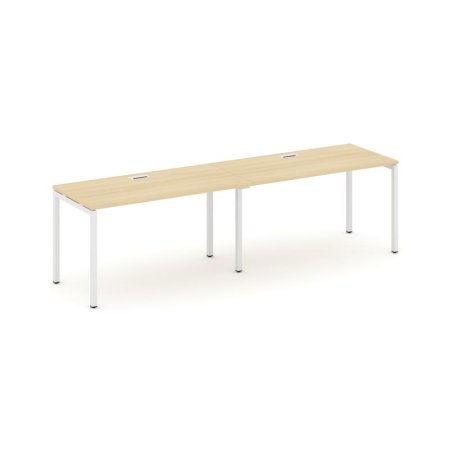 Рабочая станция 1 сторонняя SN-4P.ORS-004 (3160х600х750) (Акация Лорка/Металл Белый)