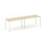 Рабочая станция 1 сторонняя SN-4P.ORS-004 (3160х600х750) (Тиквуд Светлый/Металл Антрацит)
