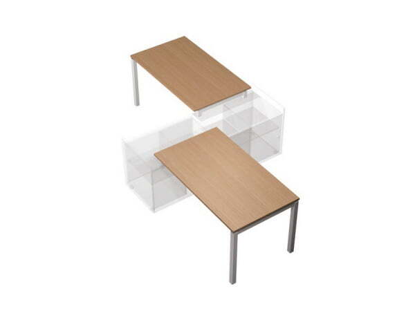 Рабочая станция (2х140) для опорной тумбы 180 левой/правой (БЕЗ ТУМБ) Profiquadro КВ 1105 БВ 3190x18 (Белый премиум / Вишня скандинавскаяСерый)