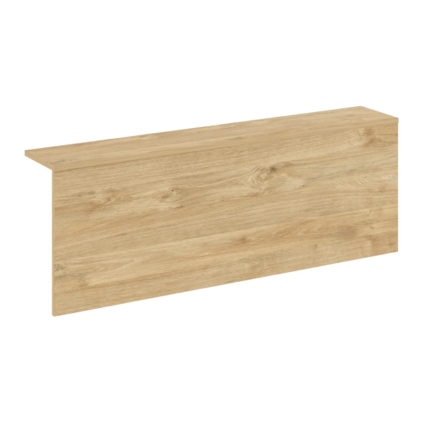 Накладка прямая высокая на 2 модуля О.R-F.MP.V-118 Onix О.R-NP.V-118.2 1900x327x674 (Тиквуд Светлый)