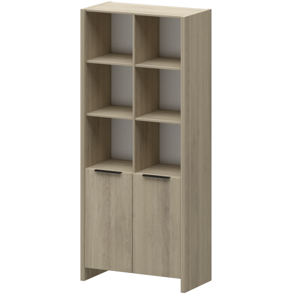 Стеллаж комбинированный Акцент КТ-42.38 856x438x1968 (Кронберг)