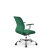 Кресло для руководителя Метта SU-Mr-4(Vivaldi)/подл.078/осн.006 (Зеленый)