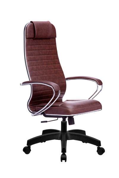 Кресло для руководителя Метта МЕТТА-6(MPES)/подл.116/осн.001 (Темно-коричневый)
