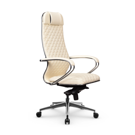 Кресло для руководителя Метта Samurai KL-1.041 MPES (Молочный)