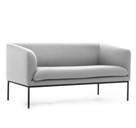 LIRO Диван 2-местный (СВ.СЕРЫЙ)