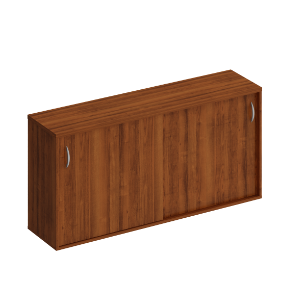 Шкаф-купе низкий Комфорт КФ К.523 1540x380x750 (Французский орех)