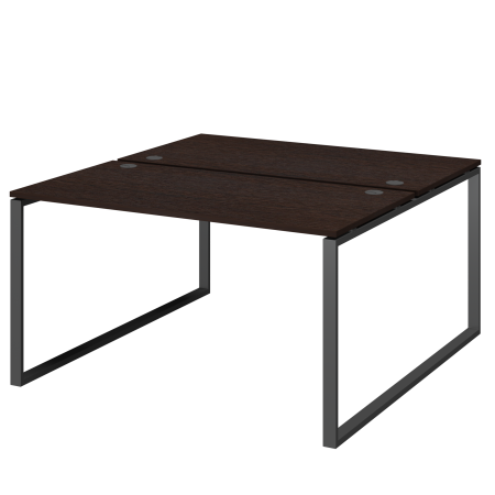Бенч двойной на 2 рабочих места Арго-М АМБ.О-005.60 1800x1236x760 (Дуб венге/Антрацит)